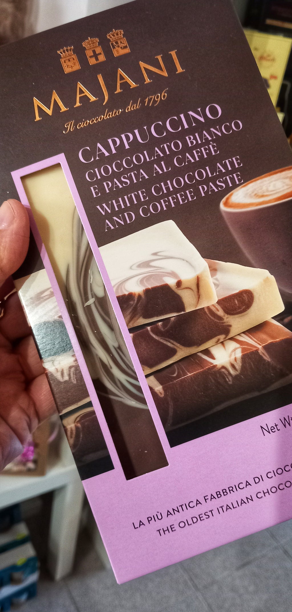 Tavoletta di Cioccolato Cappuccino