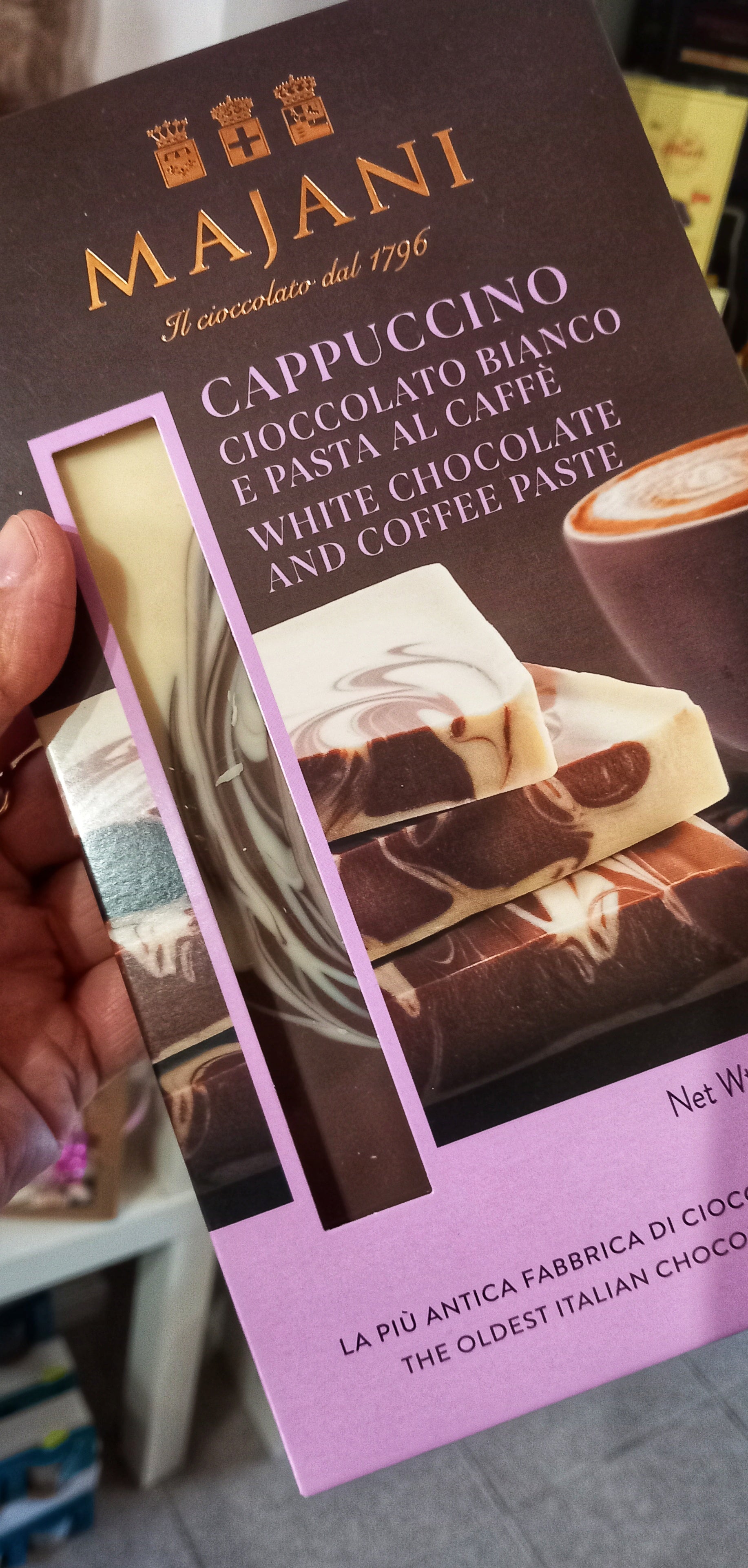 Tavoletta di Cioccolato Cappuccino