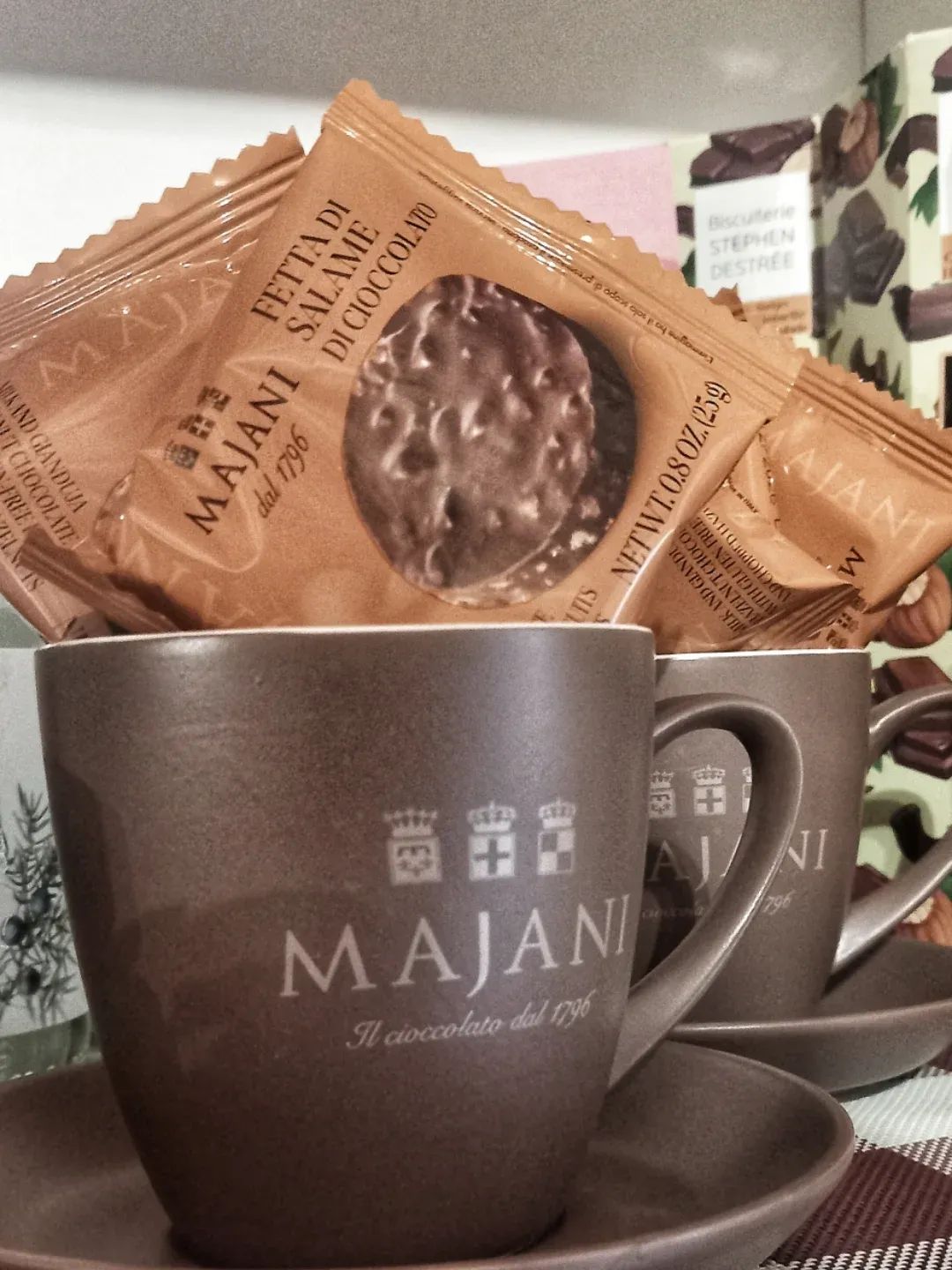Fetta di Salame al cioccolato Majani