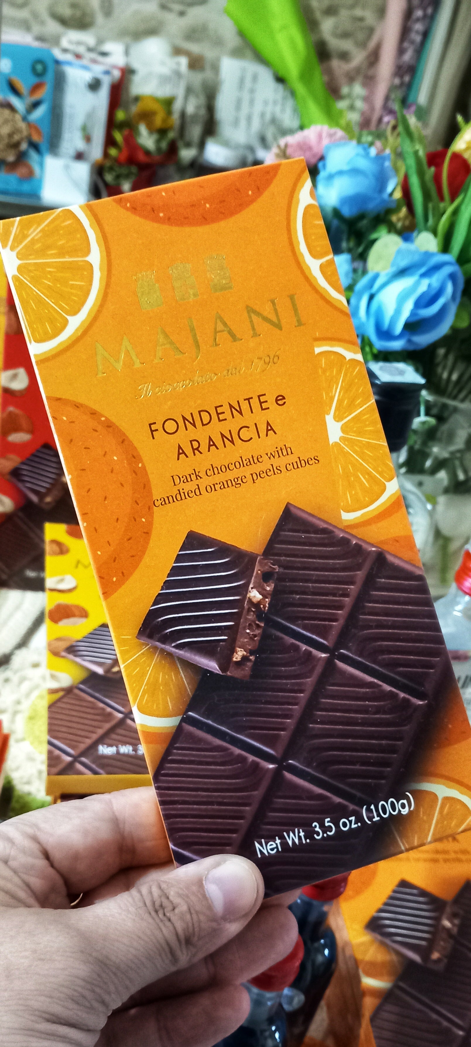 Cioccolato  Fondente e Arancia