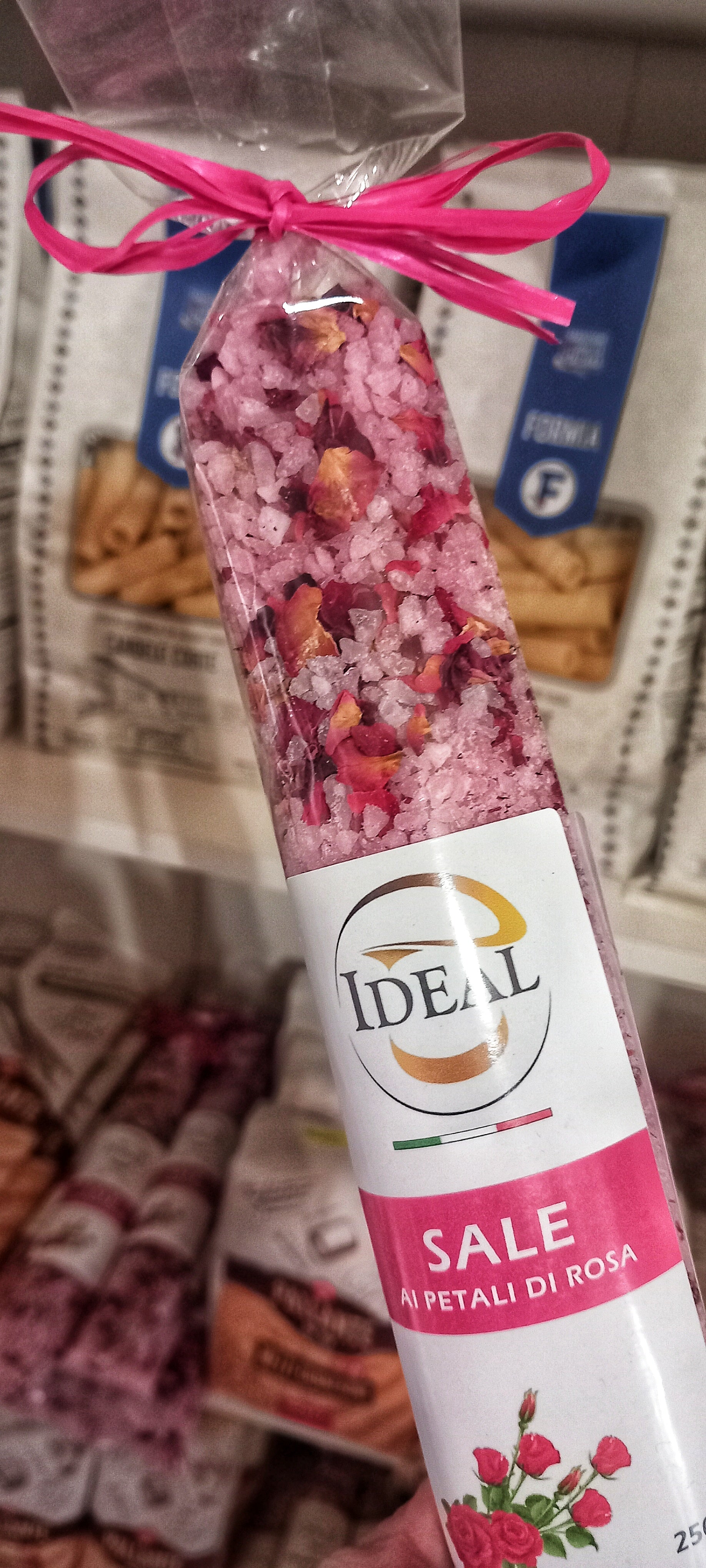 Sale Aromatizzato con petali di Rosa