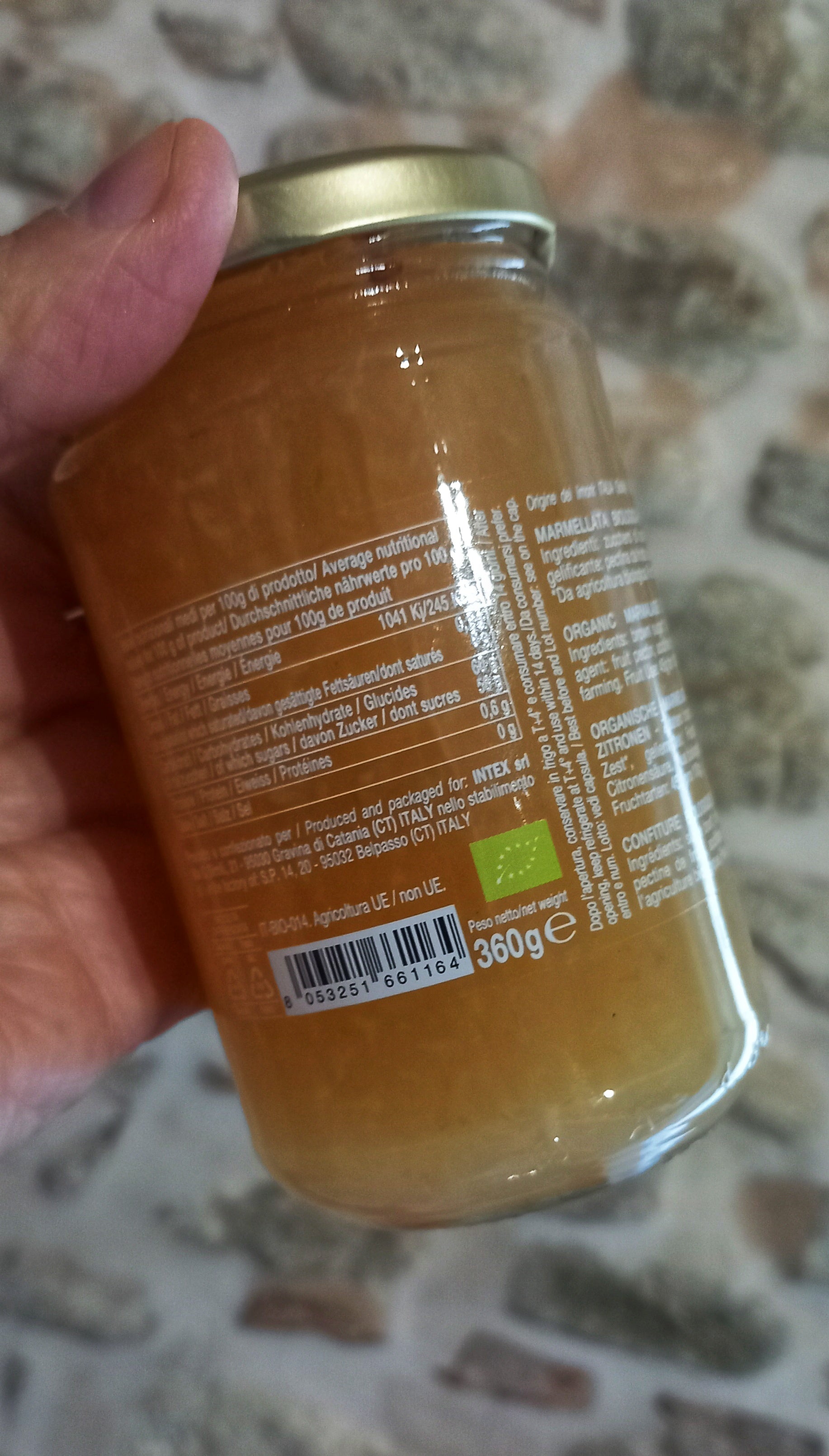 Confettura Limoni Bio