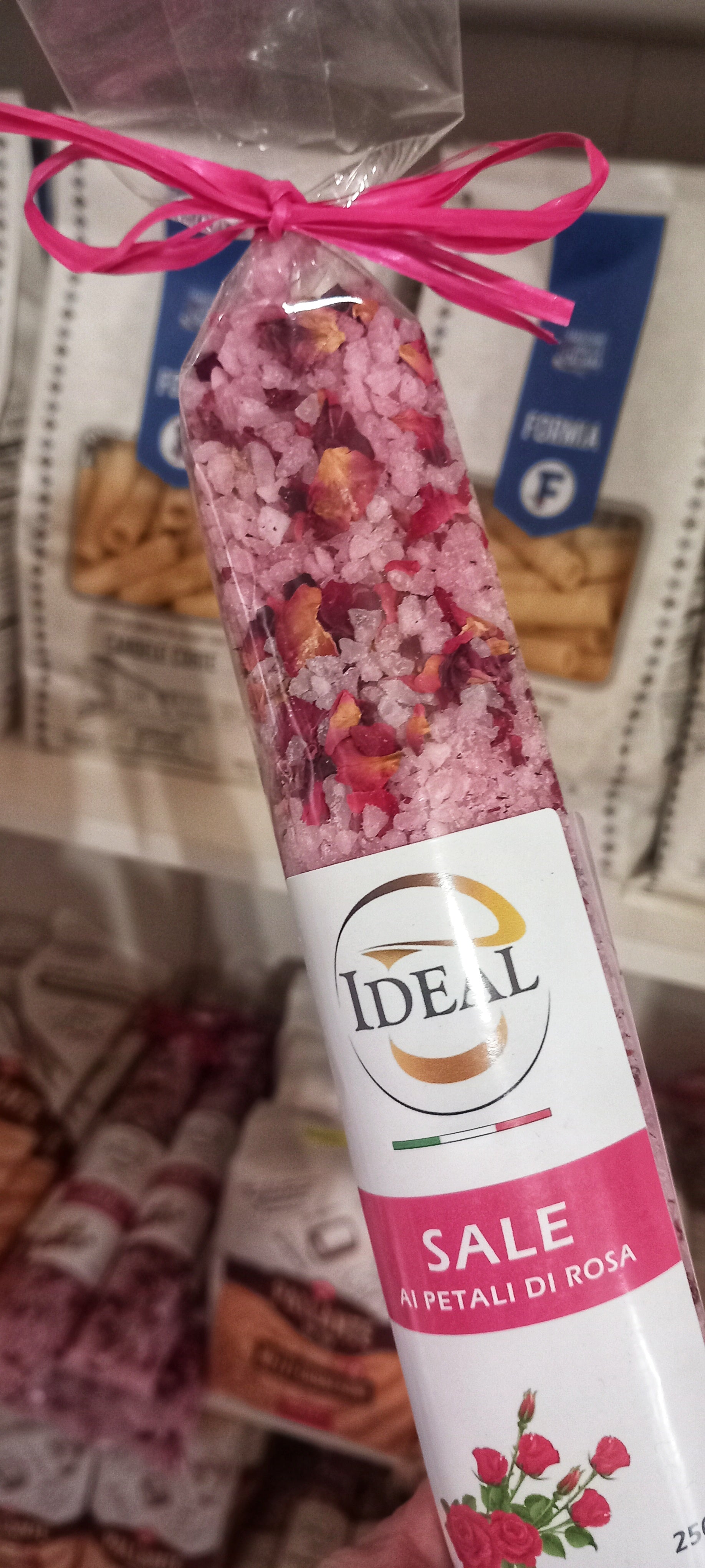 Sale Aromatizzato con petali di Rosa